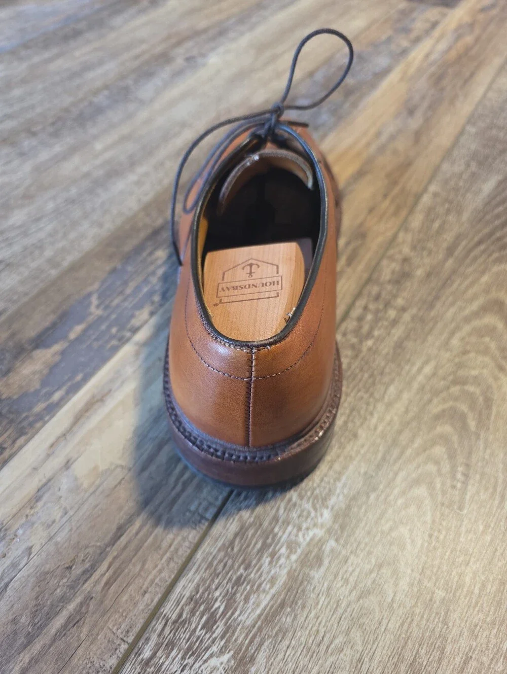 Allen Edmonds - Dickson Split Toe Blucher Shoes - 9E - Chestnut Brown